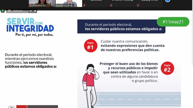 Ministerio de Defensa inició curso de neutralidad para funcionarios y servidores públicos