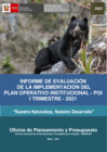 Vista preliminar de documento Informe de Evaluación de la Implementacion del POI-I Trimestre 2021.pdf