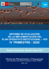 Vista preliminar de documento Informe de Evaluación de la Implementacion del POI-IV Trimestre 2020-II Parte.pdf