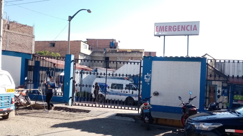 Foto de área de emergencia de hospital de EsSalud