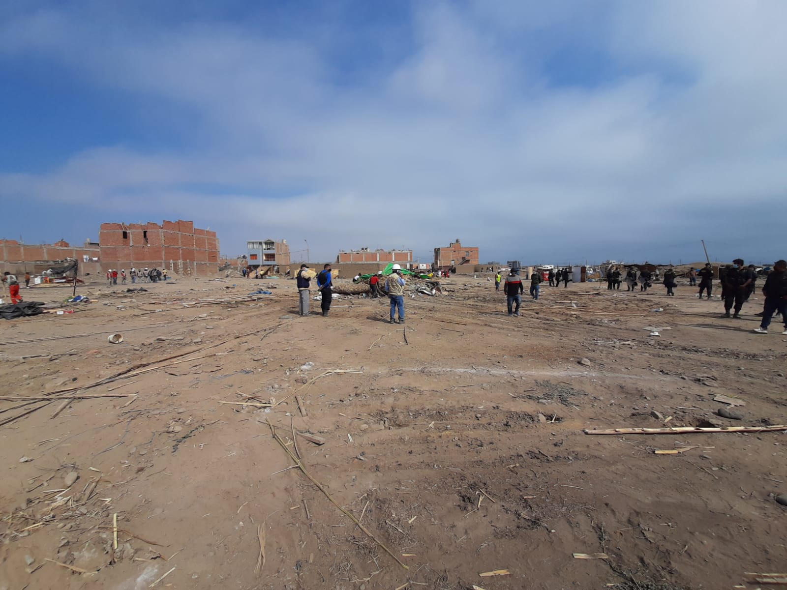 Ministerio de Cultura realizó recuperación extrajudicial de área invadida de la zona arqueológica monumental Los Huacos