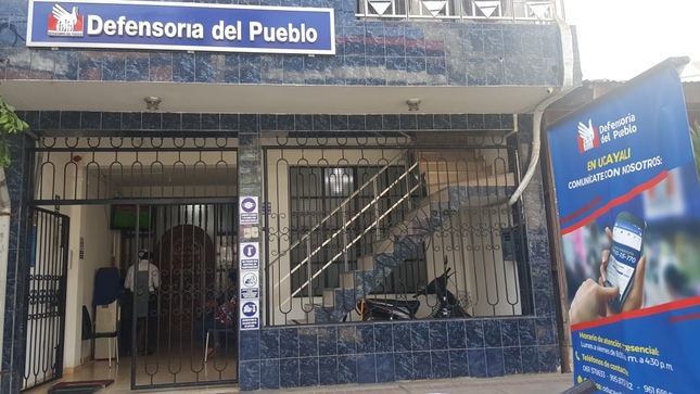 Foto de fachada de oficina defensorial