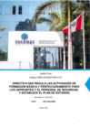 Vista preliminar de documento Proyecto de Directiva que regula las actividades de formacion basica y perfeccionamiento y establece el nuevo plan de estudios (25.05.2021).pdf