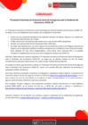 Vista preliminar de documento Comunicado: Prestación económica para trabajadores comprendidos en suspensión perfecta de labores