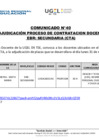 Vista preliminar de documento COMUNICADO N° 40 ADJUDICACION CONTRATO DOCENTE