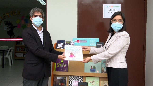 Ministerio de Cultura inauguró cuatro espacios de lectura con el Programa Nacional de Centros Juveniles (PRONACEJ)