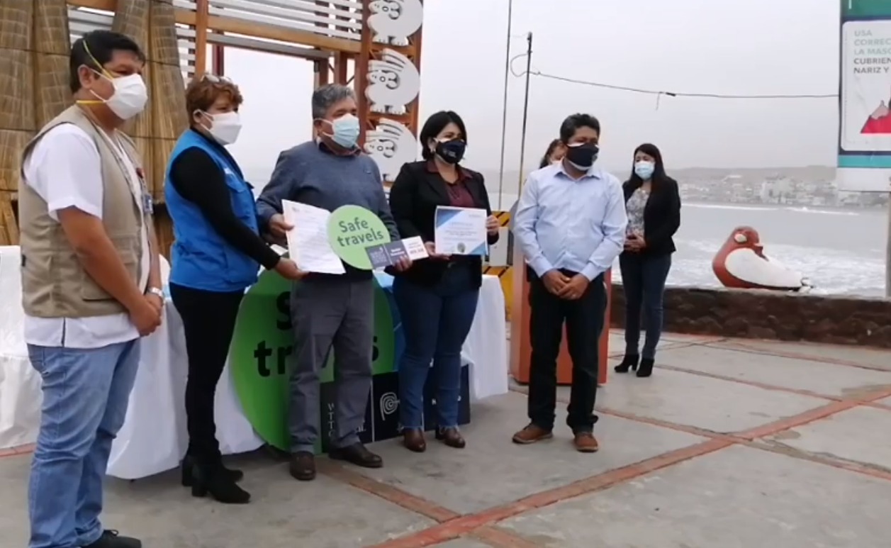 Chan Chan es reconocido internacionalmente con Sello “Safe Travels” como destino turístico bioseguro