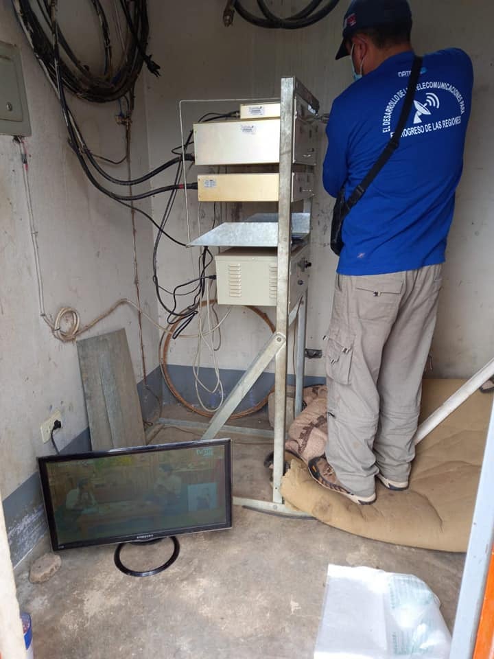Mantenimiento y puesta en operatividad de las antenas de TV-Perú y Radio Nacional