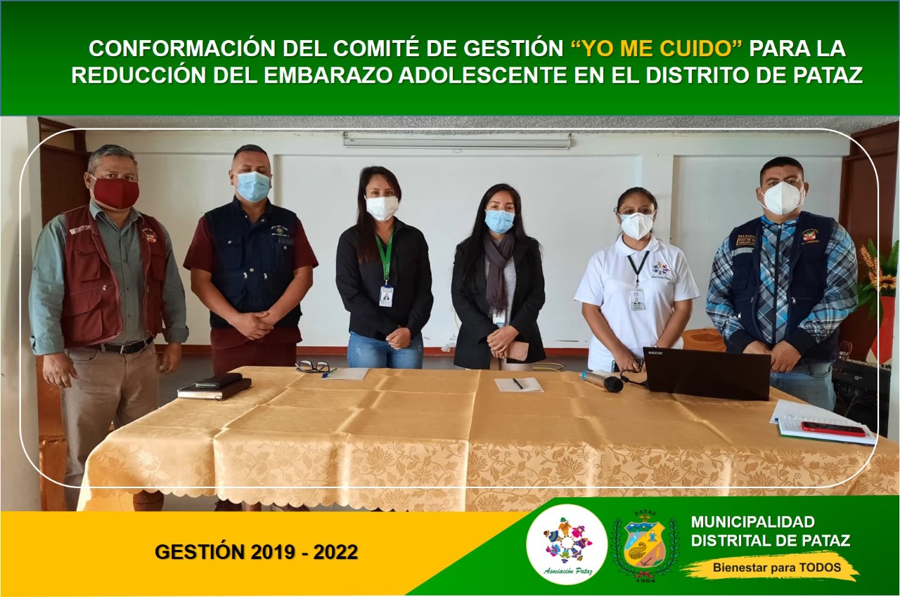 Creando comité de gestión del proyecto para reducir el embarazo adolescente en 8 I.E. de secundaria en el distrito de Pataz 