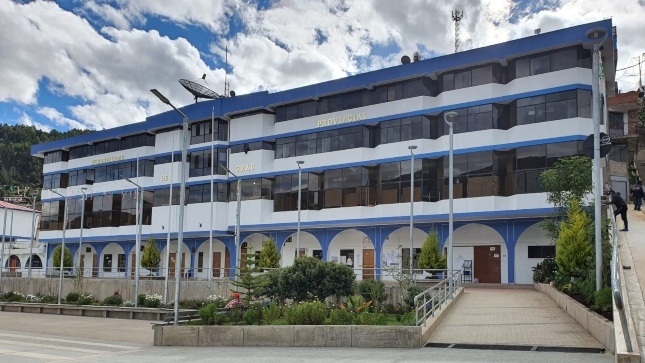 Imagen JPG de la fachada de la Municipalidad Provincial de Grau, Apurímac.