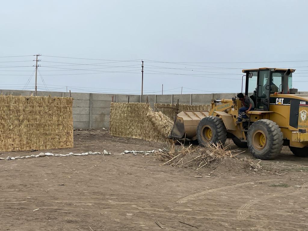 Ministerio de Cultura recupera área invadida de la Zona Arqueológica Monumental Los Huacos en la provincia de Huaura