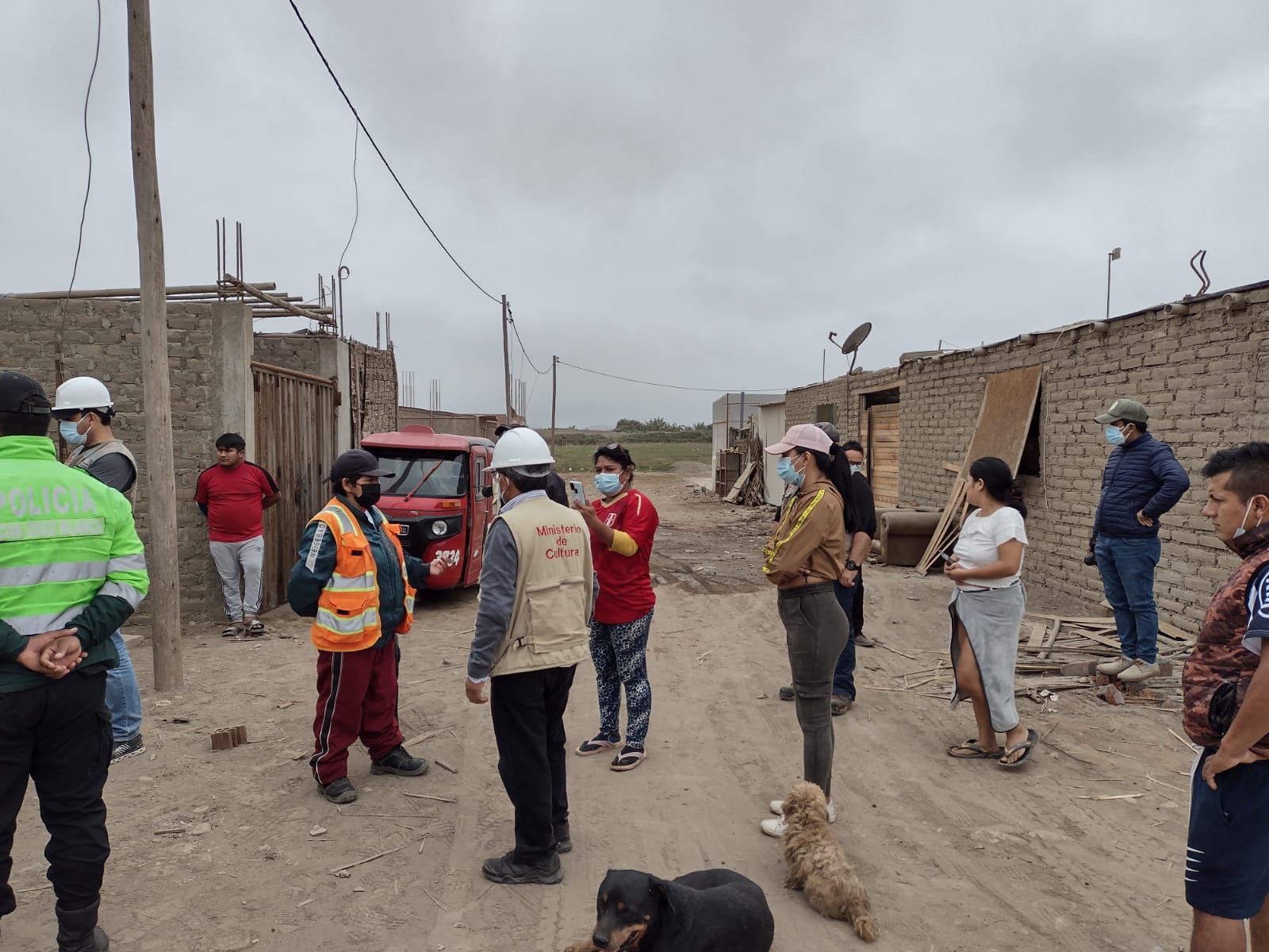 Ministerio de Cultura recupera área invadida de la Zona Arqueológica Monumental Los Huacos en la provincia de Huaura