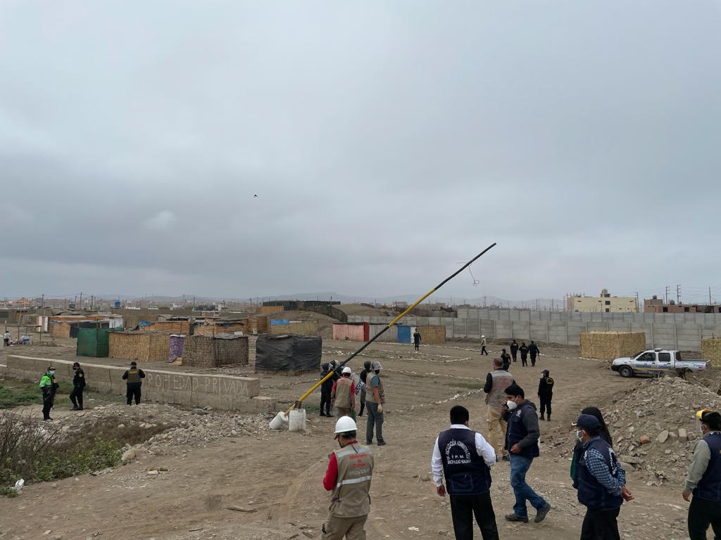 Ministerio de Cultura recupera área invadida de la Zona Arqueológica Monumental Los Huacos en la provincia de Huaura