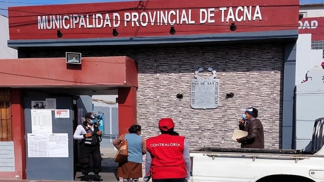 Imagen JPG de la fachada de la Municipalidad Provincial de Tacna.