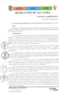 Vista preliminar de documento Resolución de Alcaldía Nº 052 - Aprobar modificaciones presupuestales, habilitaciones y anulaciones