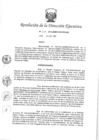 Vista preliminar de documento Resolucion de Dirección Ejecutiva