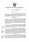 Vista preliminar de documento Resolucion de Dirección Ejecutiva