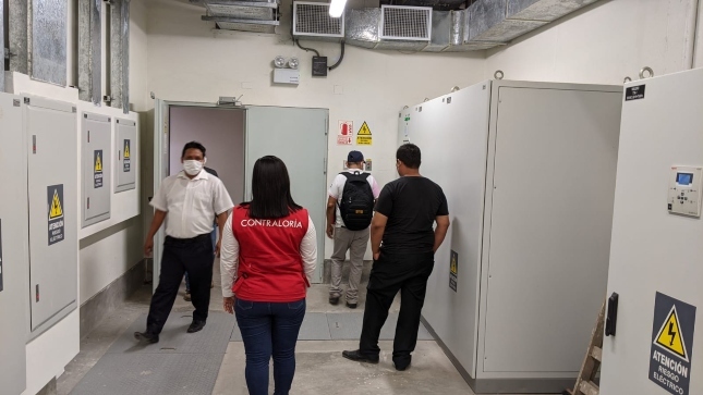 Imagen JPG de plantas de oxígeno en Hospital Santa Gema en Loreto.