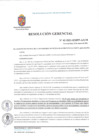 Vista preliminar de documento Resolución Gerencial Nº 042 - Reconocimiento de profesionales del área de Impuesto Predial