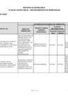 Vista preliminar de documento Plan de Acción Anual - Sección Medidas de Remediación - 2021