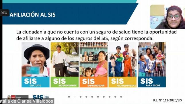 Ministerio de Cultura promueve la inscripción de artistas al Seguro Integral de Salud - SIS