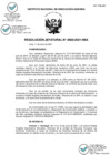 Vista preliminar de documento Resolución Jefatural N° 0068-2021-INIA