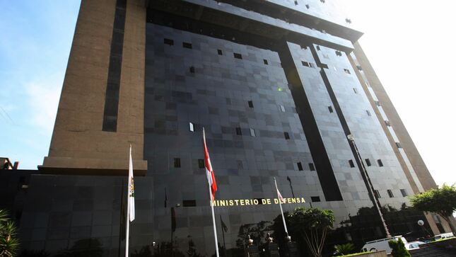 Frontis Ministerio de Defensa
