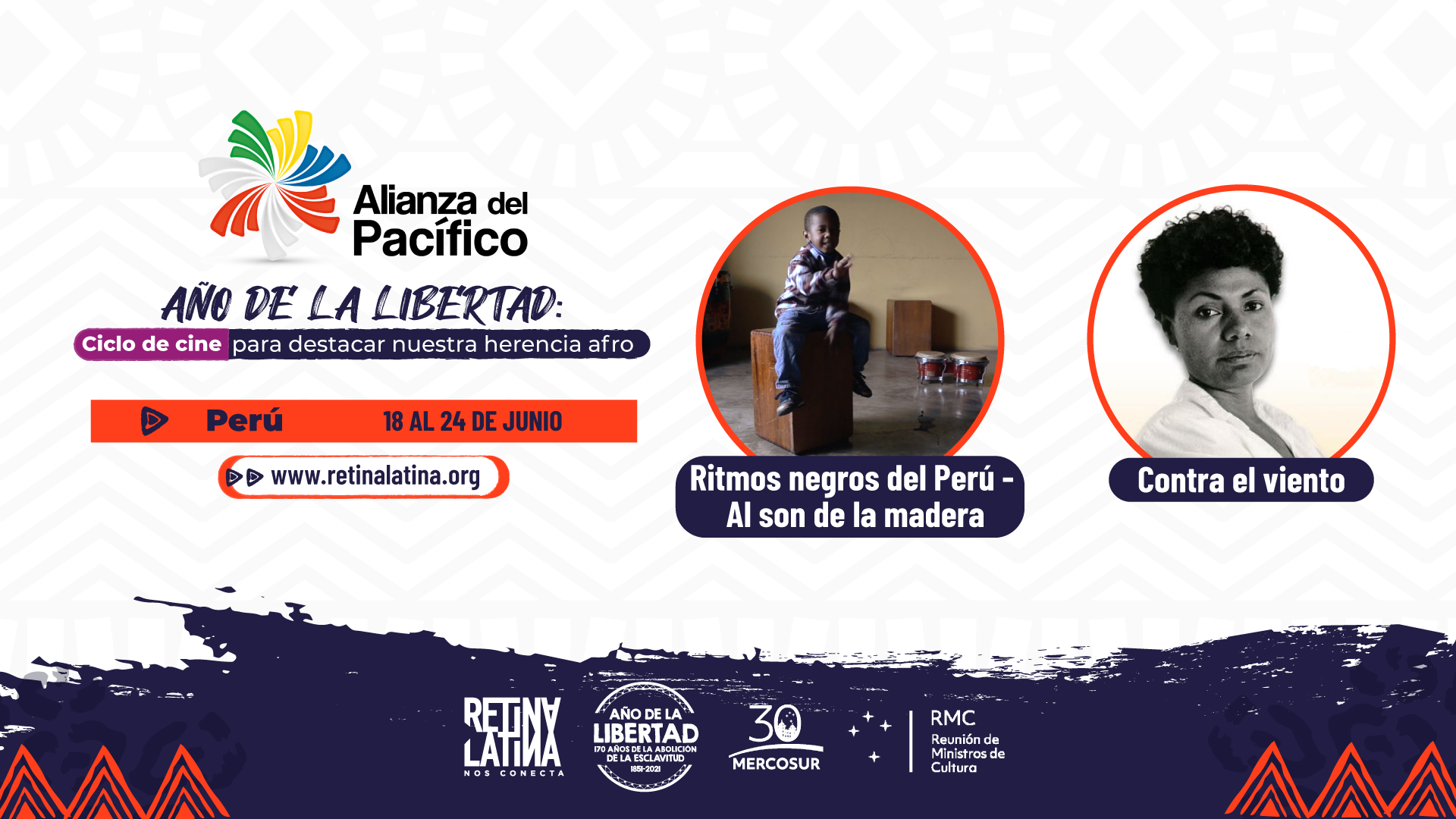Dos obras peruanas forman parte de “Año de la Libertad - Ciclo de cine para destacar nuestra herencia afro” de la Alianza del Pacífico