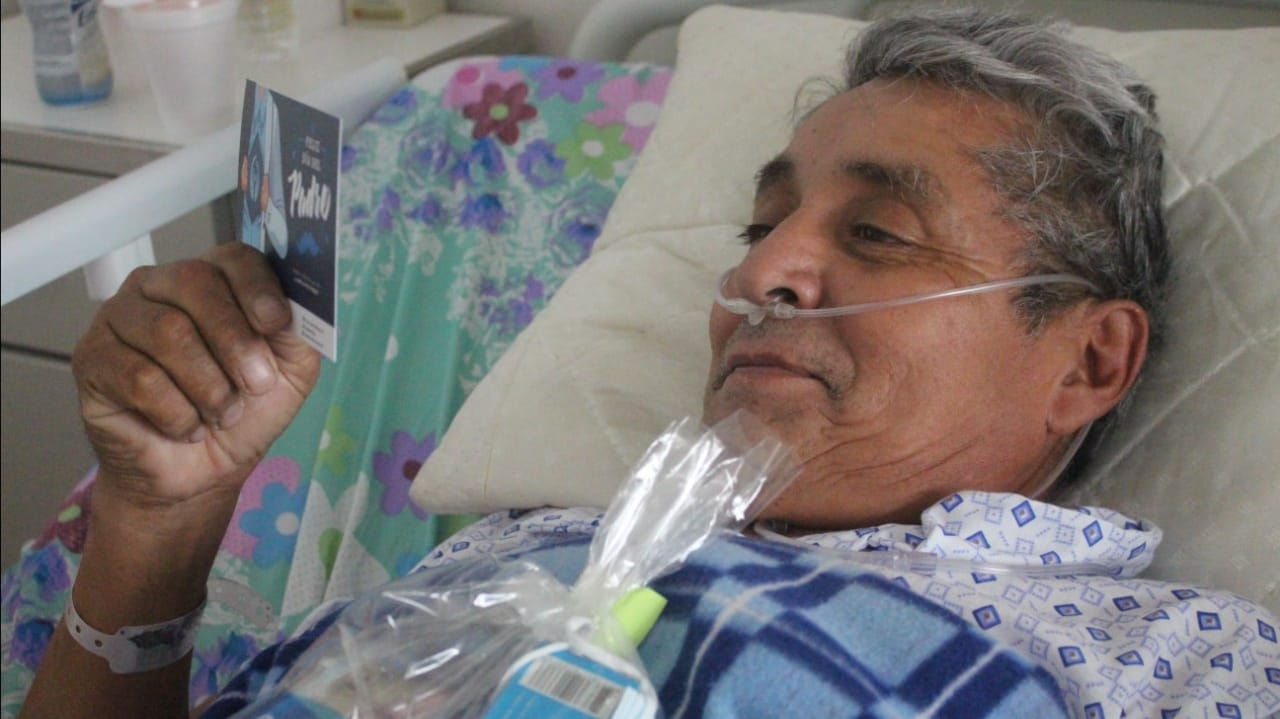 Pacientes reciben homenaje por Día del Padre en el Hospital Emergencia Ate Vitarte