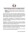 Vista preliminar de documento Pronunciamiento-Marcha-contra-Ley-de-Empleo-Juvenil-2015.pdf