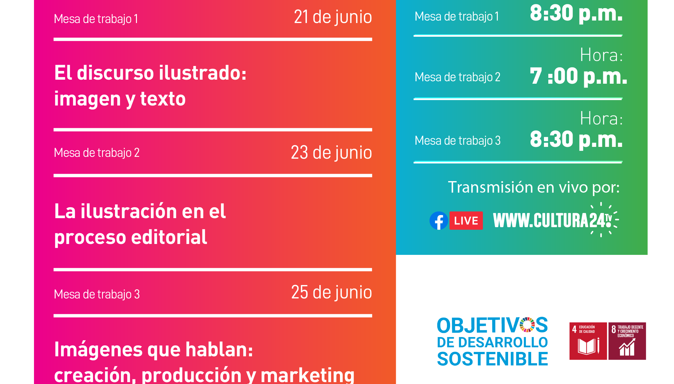Ministerio de Cultura inicia programa Conecta Crea para Ilustradores