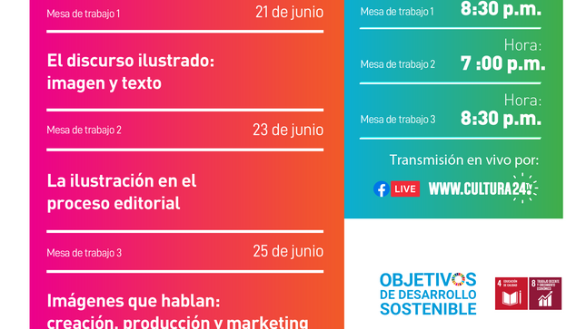 Ministerio de Cultura inicia programa Conecta Crea para Ilustradores