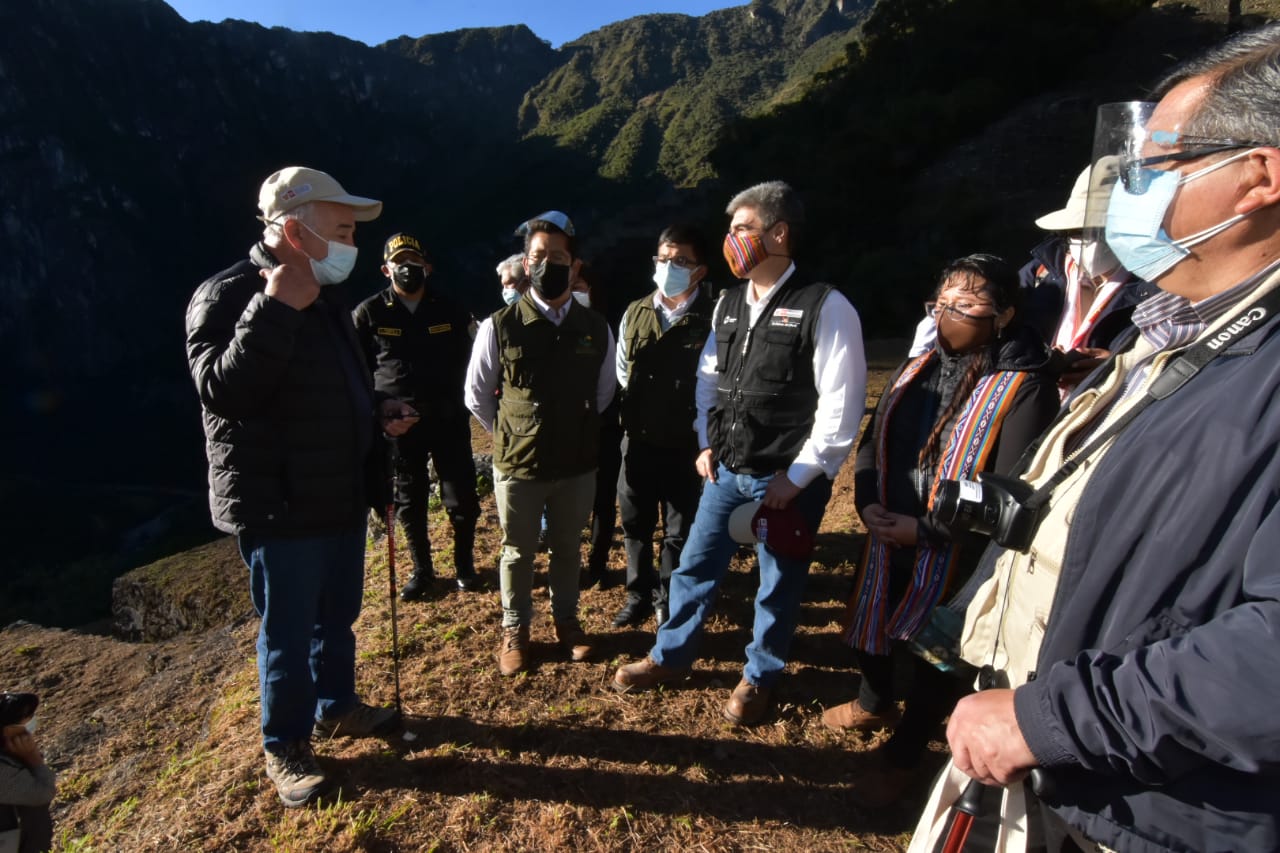 Ministro de Cultura entregó obra de recuperación de los Andenes Orientales de la Llaqta de Machupicchu