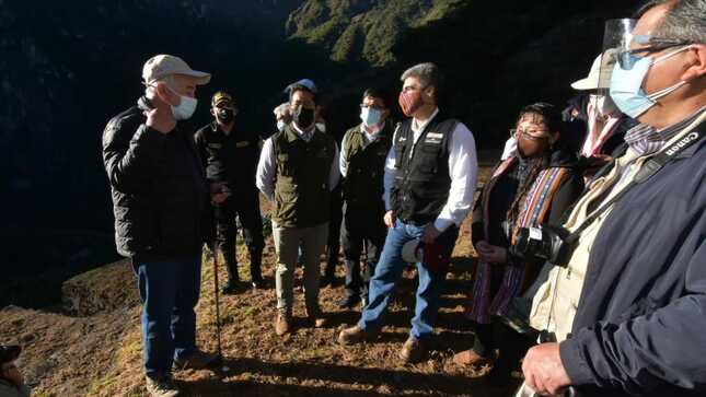  Ministro de Cultura entregó obra de recuperación de los Andenes Orientales de la Llaqta de Machupicchu 