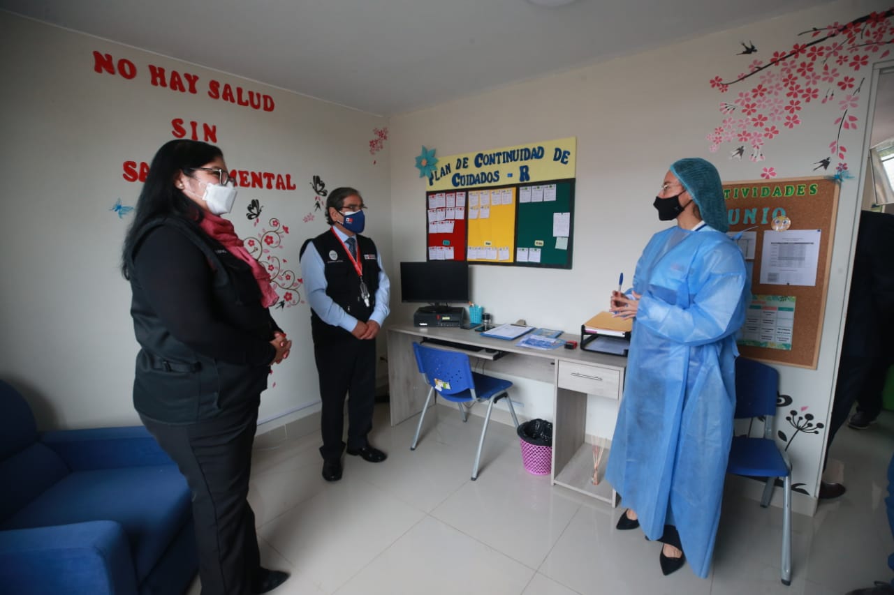 Ministra de Defensa y ministro de Salud inauguraron Centro de Salud Mental en la Villa Militar de Chorrillos
