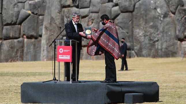 Ministerio de Cultura declaró Patrimonio Cultural de la Nación al Sol de Echenique