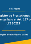 Vista preliminar de documento Guía rápida - Registro de PRESTACIONES - NO VIGENTE