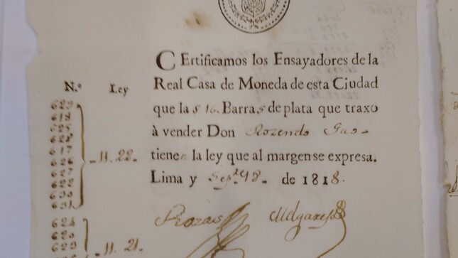Ministerio de Cultura verifica la recuperación de tres bienes documentales de la época colonial