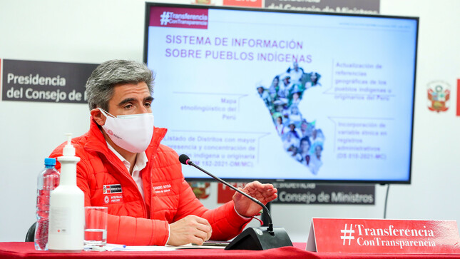Ministro de Cultura presentó informe de gestión de transferencia