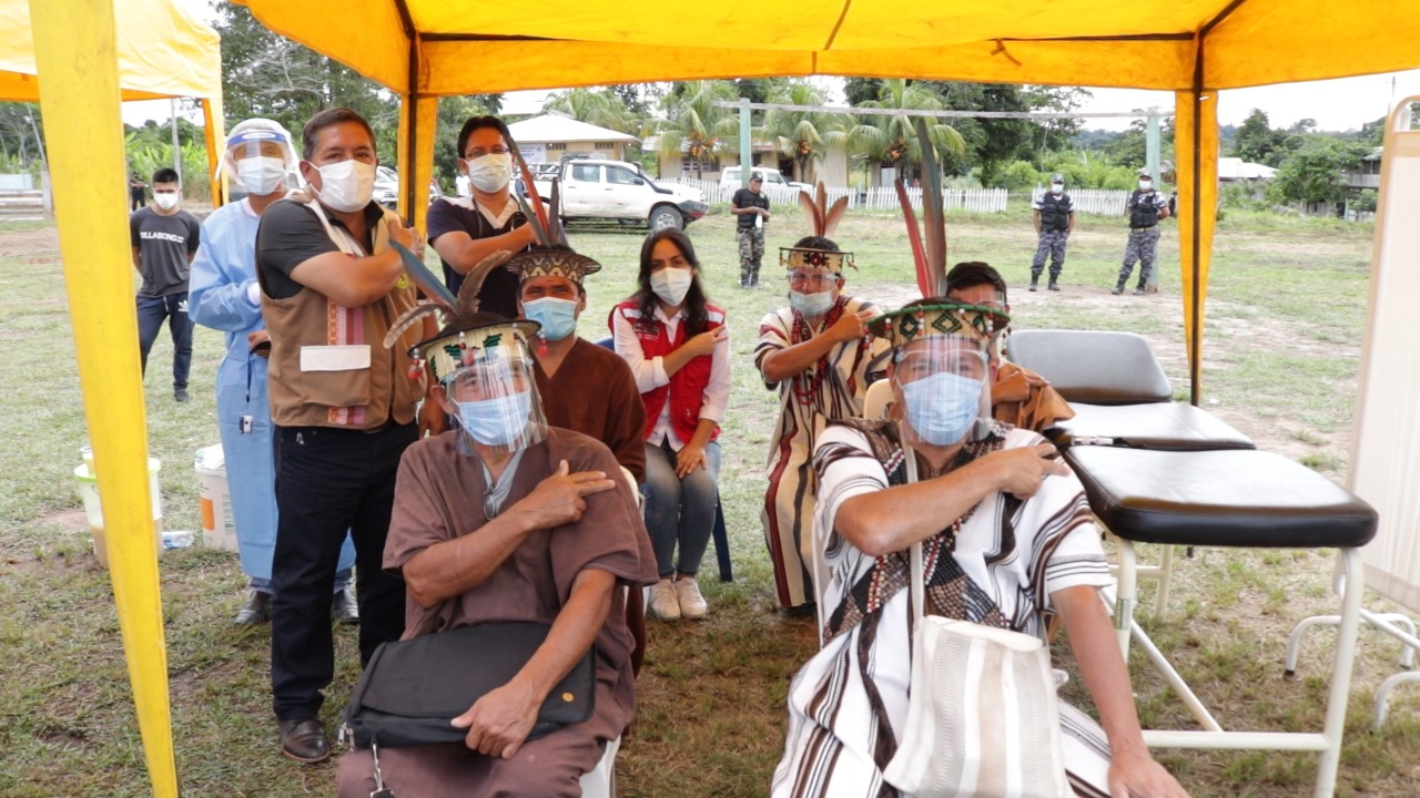 Ministerio de Cultura: Se inicia proceso de vacunación contra la COVID-19 de pueblos indígenas amazónicos de Huánuco
