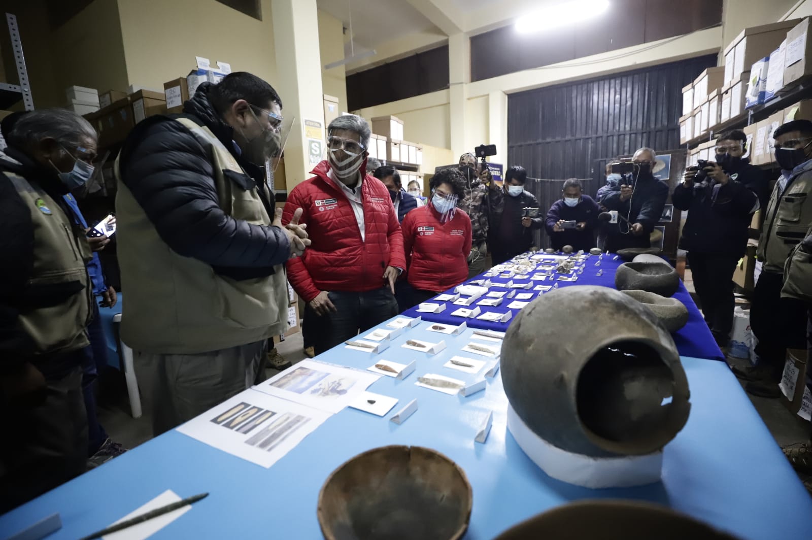 Ministro de Cultura destaca avances del proyecto Lomas de Ilo en la región Moquegua