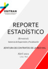 Vista preliminar de documento Reporte Estadístico de Carreteras - Marzo - Abril 2021