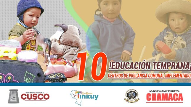 10 CENTROS DE PROMOCIÓN Y  VIGILANCIA COMUNAL EN EL DISTRITO DE CHAMACA