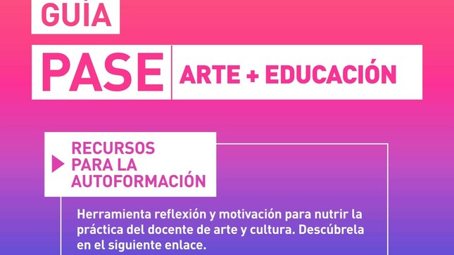 Por el Día del Maestro, el Ministerio de Cultura presenta material didáctico en arte y cultura para docentes