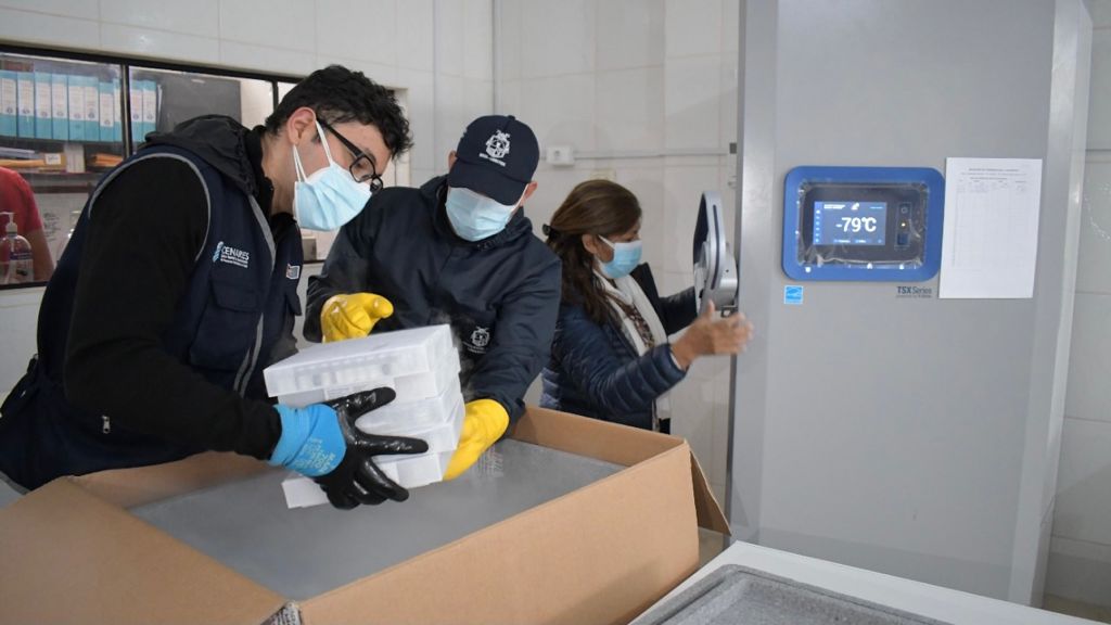 Minsa envió 71 370 dosis de vacunas contra la COVID-19 del laboratorio de Pfizer