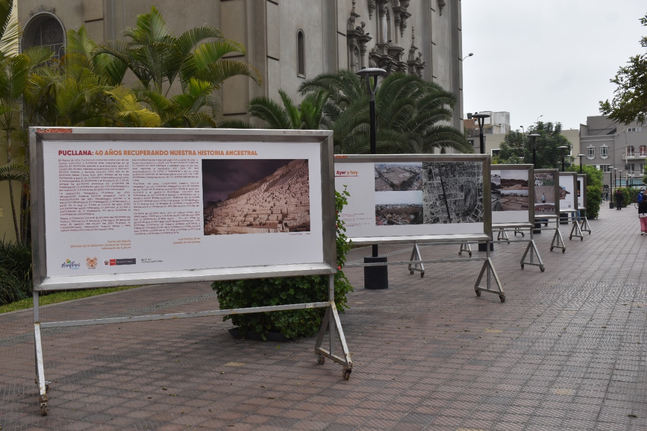 Se inauguró muestra fotográfica “Pucllana, 40 años recuperando nuestra historia ancestral”