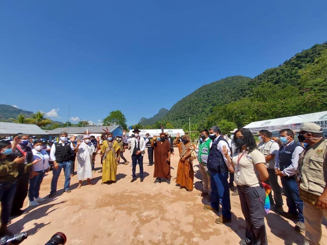 Inició la vacunación en pueblos indígenas u originarios de la región Huánuco