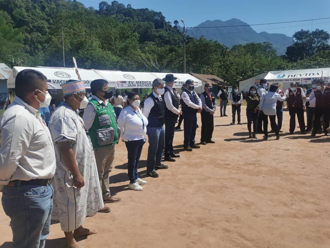 Inició la vacunación en pueblos indígenas u originarios de la región Huánuco