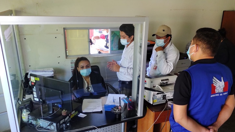 Foto de personal de la Corte de Justicia de Ucayali
