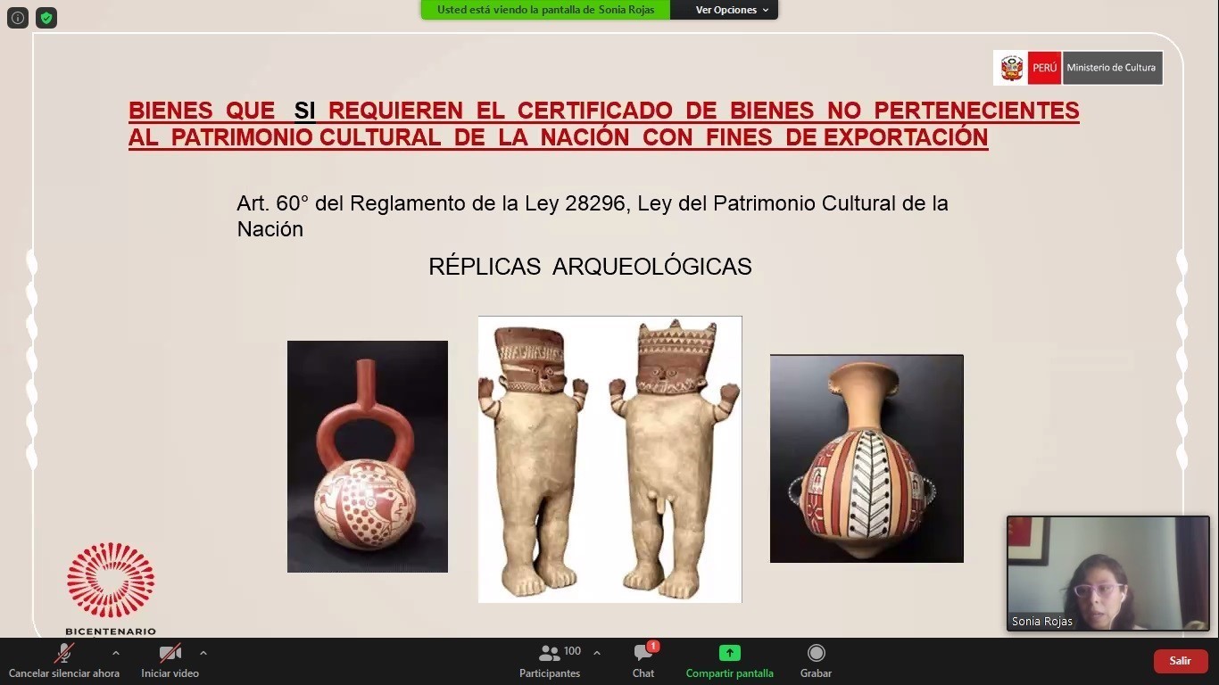 Ministerio de Cultura capacita a 255 empleados de Serpost a nivel nacional contra el tráfico ilícito de bienes culturales